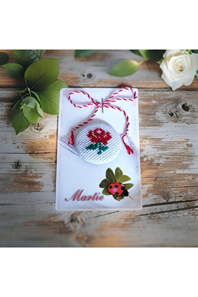 Magicraft2025 Broșă brodată manual