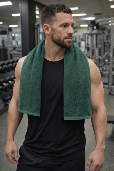 LUNGA VİTA Luxury Large Sports Towel Microcotton 145 X 45 Size Not Stiff High...