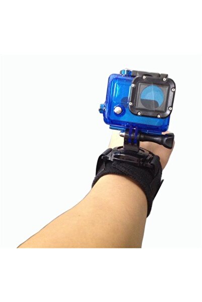 Gplus Gp155 Gopro Eken Aksiyon Kamera 360 Derece Bileklik Kayış Aparatı