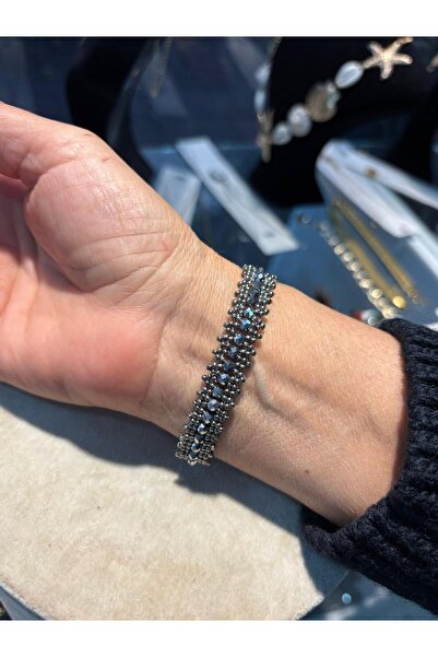 Handmade By HLY Handmade Crystal Jewelled Bracelet