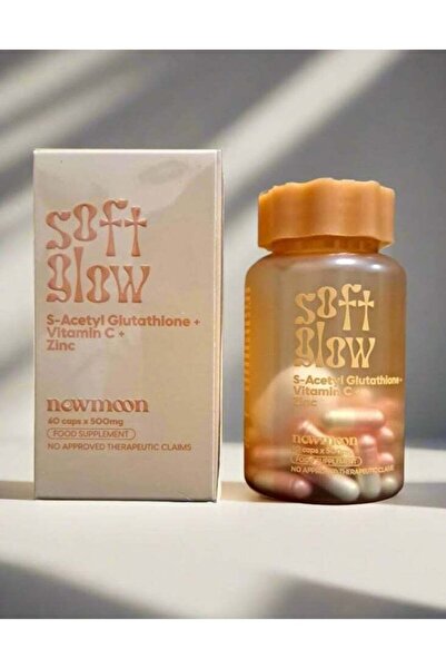 New Moon Soft Glow S-Acetyl Glutathione 500mg 60 caps