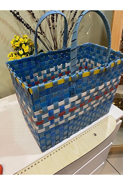 Tasarım Alışveriş Sepeti Küçük Boy Geri Dönüşüm Sepet