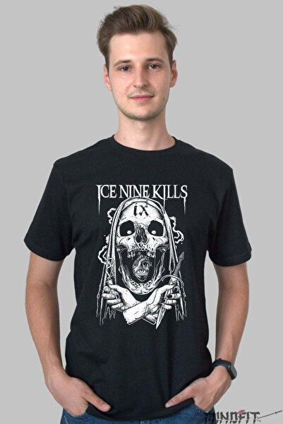GILDAN Ice Nine Kills Ανδρικό T-Shirt με Τέχνη Κρανίου Horrorcore