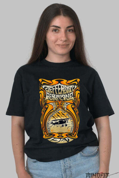 GILDAN Γυναικείο T-shirt των Jefferson Airplane από το Φεστιβάλ Ποπ του Μοντερέι