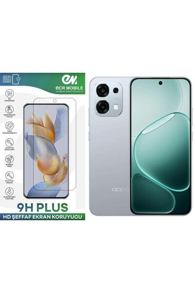 Ecr Mobile Oppo A6 Pro ile Uyumlu HD Şeffaf 9H Nano Ekran Koruyucu