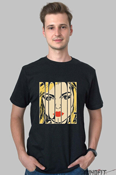 GILDAN Tricou Rock Blondie Graphic Face Barbat