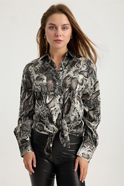 HomeStore Πουκάμισο με σχέδιο Python