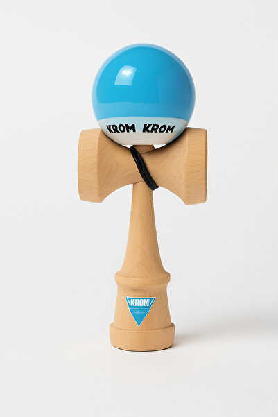 Kendama - Bila culoare Blue + ata de rezerva cadou (fara cutie)