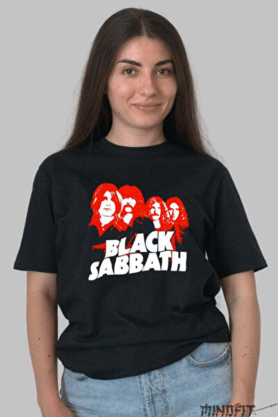 GILDAN Tricou Black Sabbath Portret Vintage Legendar Dama