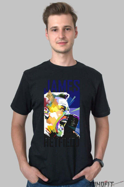 GILDAN Tricou Rock James Hetfield Energie Exploziva Barbat