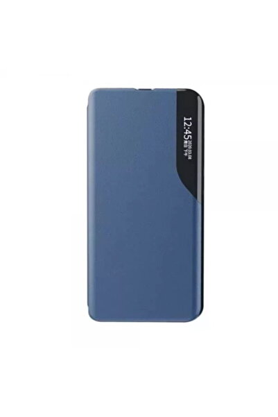 OEM Husă Flip din piele albastră pentru Samsung Galaxy A24