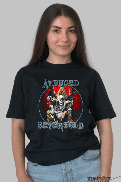 GILDAN Tricou Avenged Sevenfold Reaper Throne Edition Dama