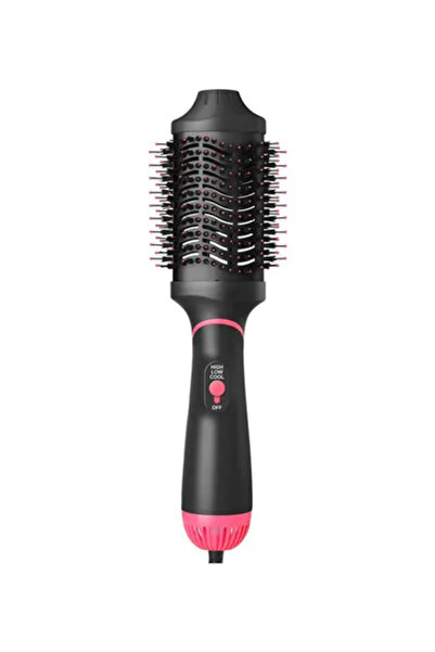 Arabest Hot Air Dryer Hair Brush Black/Red