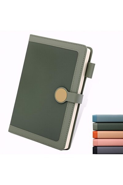 Generics دفتر ملاحظات بإغلاق مغناطيسي مع حامل قلم