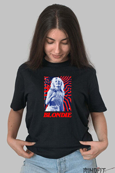 GILDAN Tricou Rock Blondie Psychedelic Vibes Dama
