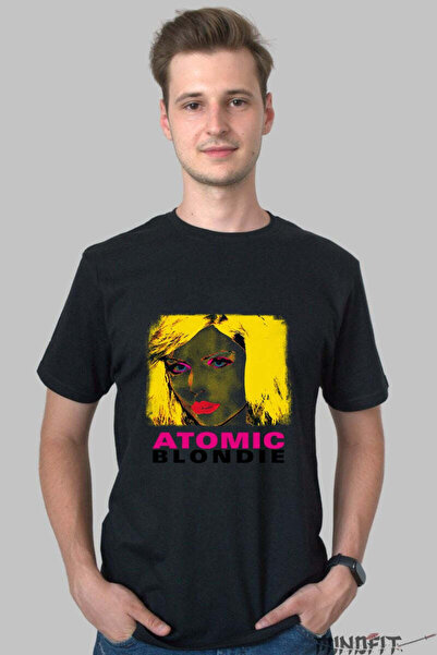 GILDAN Tricou Rock Blondie Atomic Pop Art Barbat