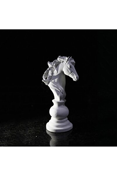 stone powder decorative Dekoratif Satranç At Biblo, Satranç Heykel At, Hediye...