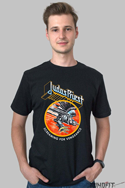 GILDAN Tricou Judas Priest Screaming For Vengeance Barbat