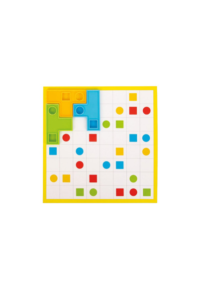 PİLSAN Puzzle educativ Tetris Puzzle cu 32 piese Multicolor