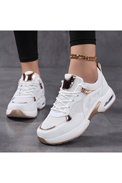 SOSENFER Hafif kadın yürüme ayakkabısı, rahat nefes verici rahat ayakkabı kad...