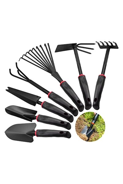 Optim Solution Set of 7 Gardening Tools