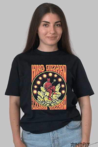 GILDAN Tricou King Gizzard Lizard Wizard Cosmic Vibes Dama