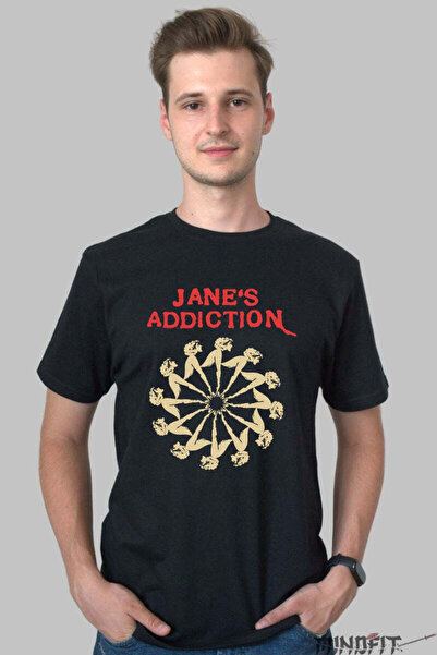 GILDAN Ανδρικό T-Shirt Jane's Addiction Mandala Alternative