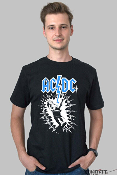 GILDAN Tricou Rock Ac Dc Thunderstruck Vibe Barbat