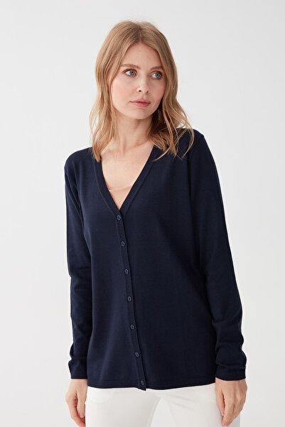 Desen Γυναικείο μακρυμάνικο παλτό με λαιμόκοψη V και oversized εφαρμογή - Cas...