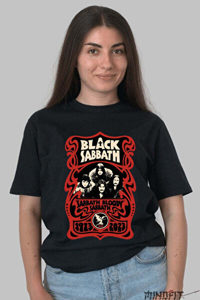 GILDAN Tricou Black Sabbath Sabbath Bloody Sabbath Aniversarea a 50 de ani Dama