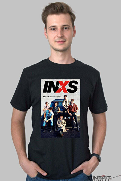 GILDAN Tricou Inxs Never Tear Us Apart Barbat