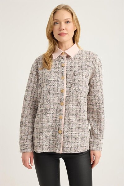 HomeStore Tuvit Dokuma Gömlek