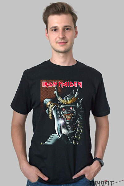GILDAN Tricou Iron Maiden Samurai Eddie Legend Barbat