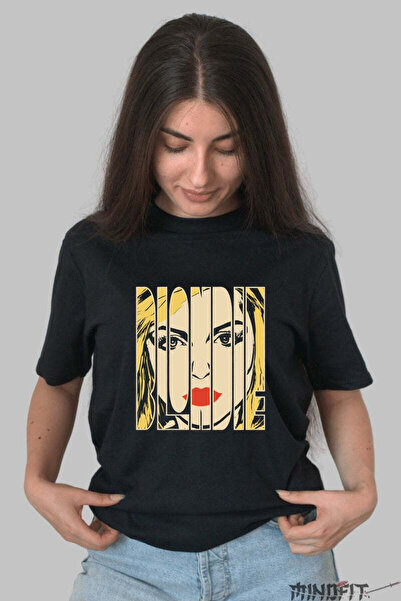 GILDAN Tricou Rock Blondie Graphic Face Dama