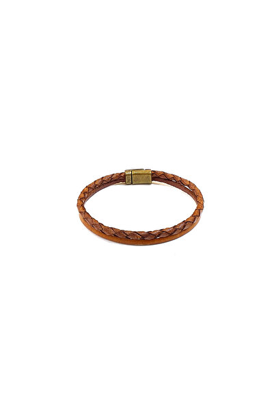 HER ŞEY NOTA www.herseynota.com Camel Pure Braid – Tan Brown Braided Leather ...