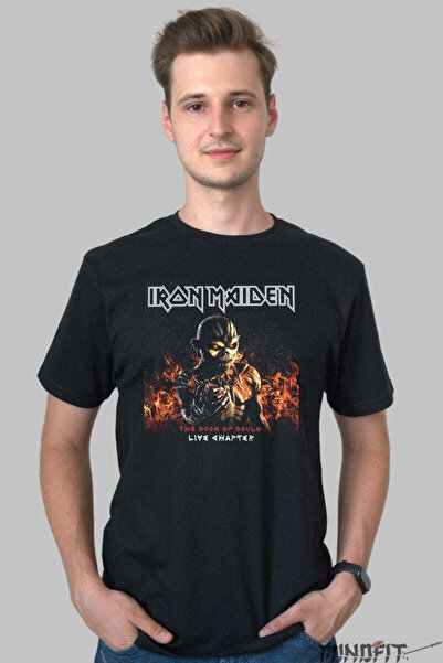 GILDAN Iron Maiden The Book Of Souls Live Chapter Men's T-Shirt