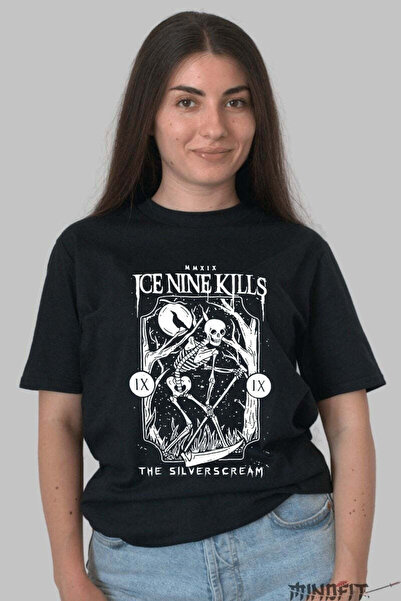 GILDAN Tricou Ice Nine Kills The Silver Scream Skeleton Dama