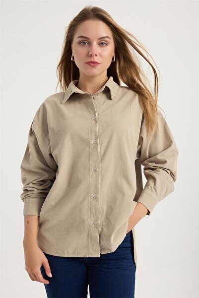 HomeStore Κοτλέ πουκάμισο