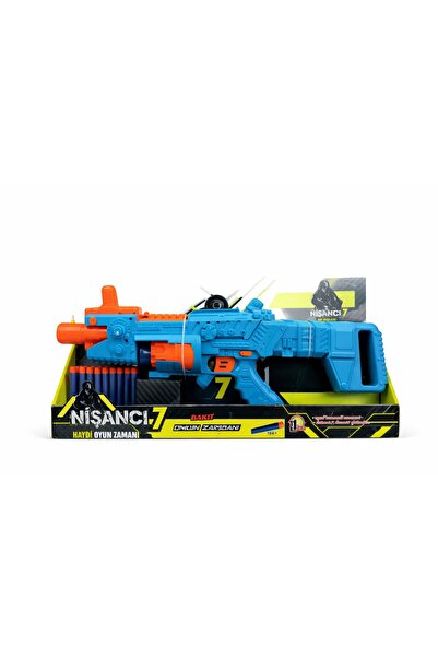 NASYONEL TOYS Nişancı 7 Oyuncak Tüfek – Sünger Mermi Atan Büyük Boy Oyuncak S...