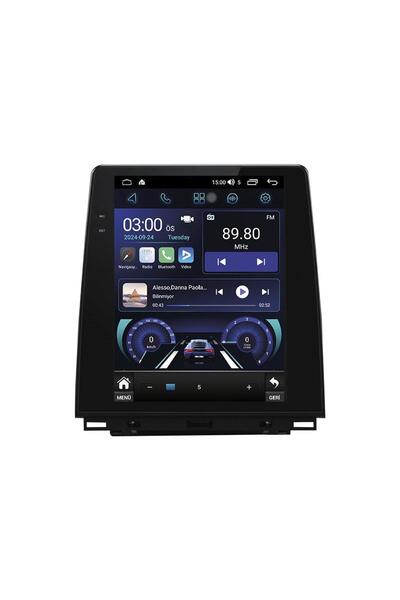 For-X XA-524 CLİO 5 TESLA Android Multimedya CARPLAY 4/64 8 ÇEKİRDEK PRO