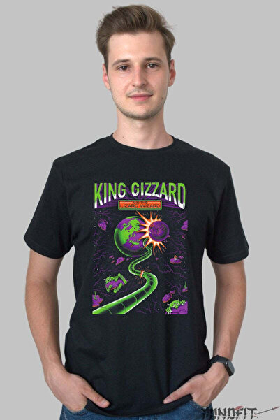 GILDAN Tricou King Gizzard Cosmic Psych Rock Barbat
