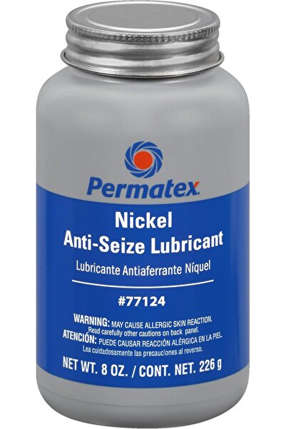 Permatex 77124 Nickel Anti-Seize Lubricant, 8 oz., Pack of 1