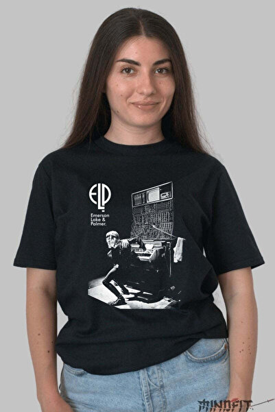 GILDAN Tricou Emerson Lake Palmer Synth Legends Edition Dama