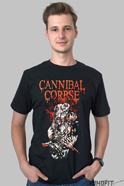 GILDAN Tricou Rock Cannibal Corpse Death Metal Barbat