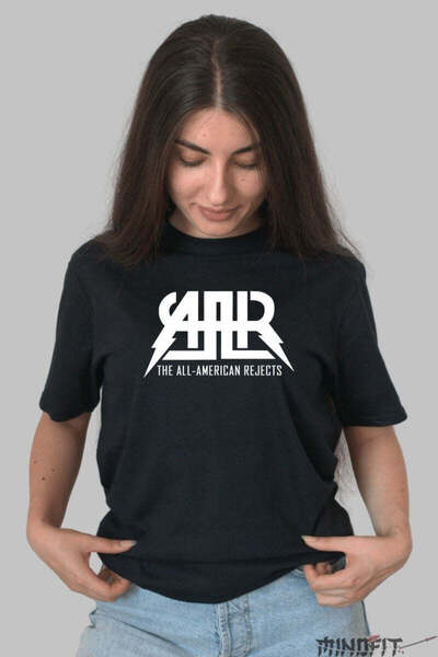 GILDAN Tricou Rock The All American Rejects Logo Power Edition Dama