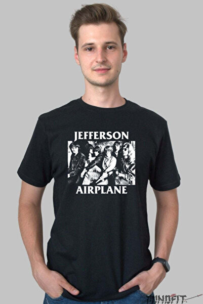 GILDAN Τρικού Ροκ Τζέφερσον Έαρπλαϊν Ψυχεδελικές Ροκ Αισθήσεις Μπάρμπατ