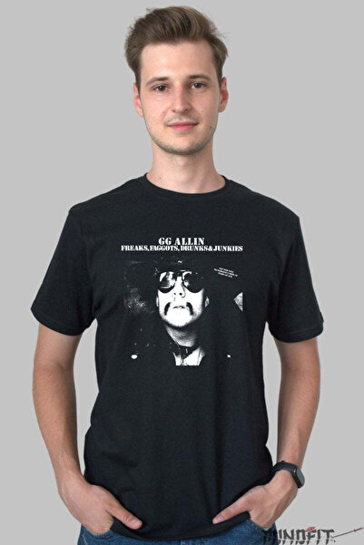 GILDAN Gg Allin Φρίκες Μεθυσμένοι Νανάχτες Ανδρικό T-Shirt
