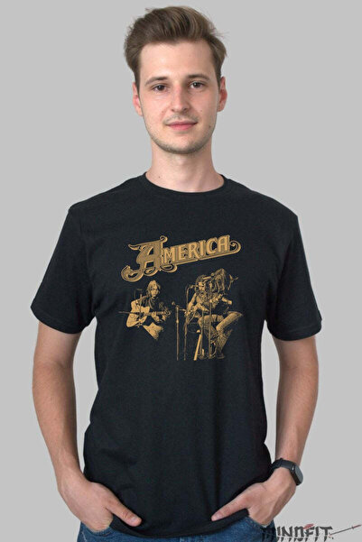 GILDAN Tricou America Live Vintage Concert Session Barbat