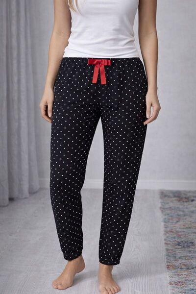 Melff Stretch Fabric Ring Viscose Comfortable Size Pajama Bottoms