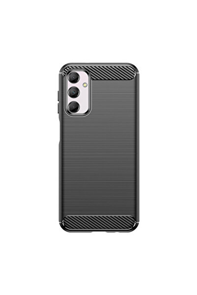OEM Carcasă flexibilă Carbon pentru Samsung Galaxy M14 - Neagră